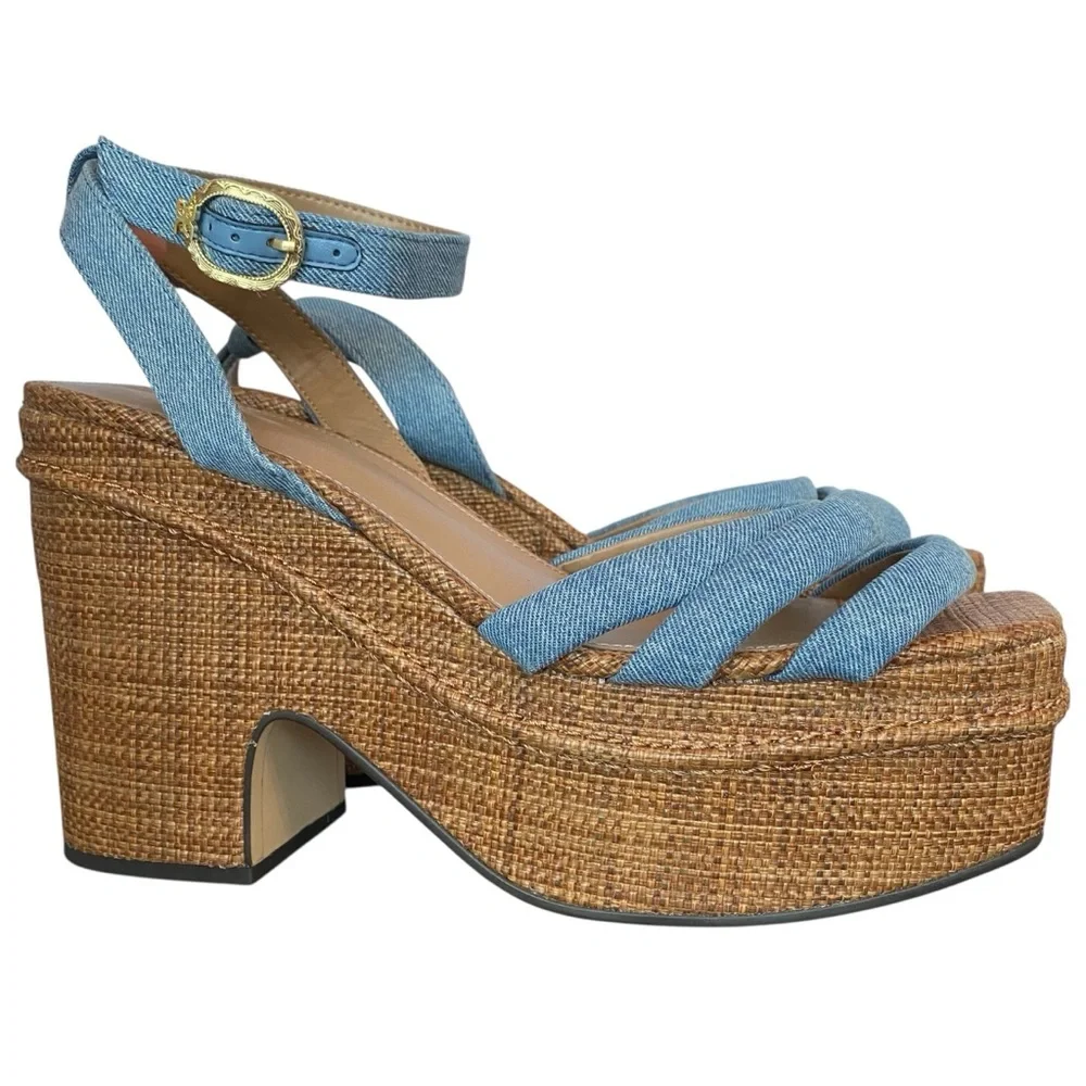 S18 Sam Edelman Women's Tibby Platform Wedge Sandal